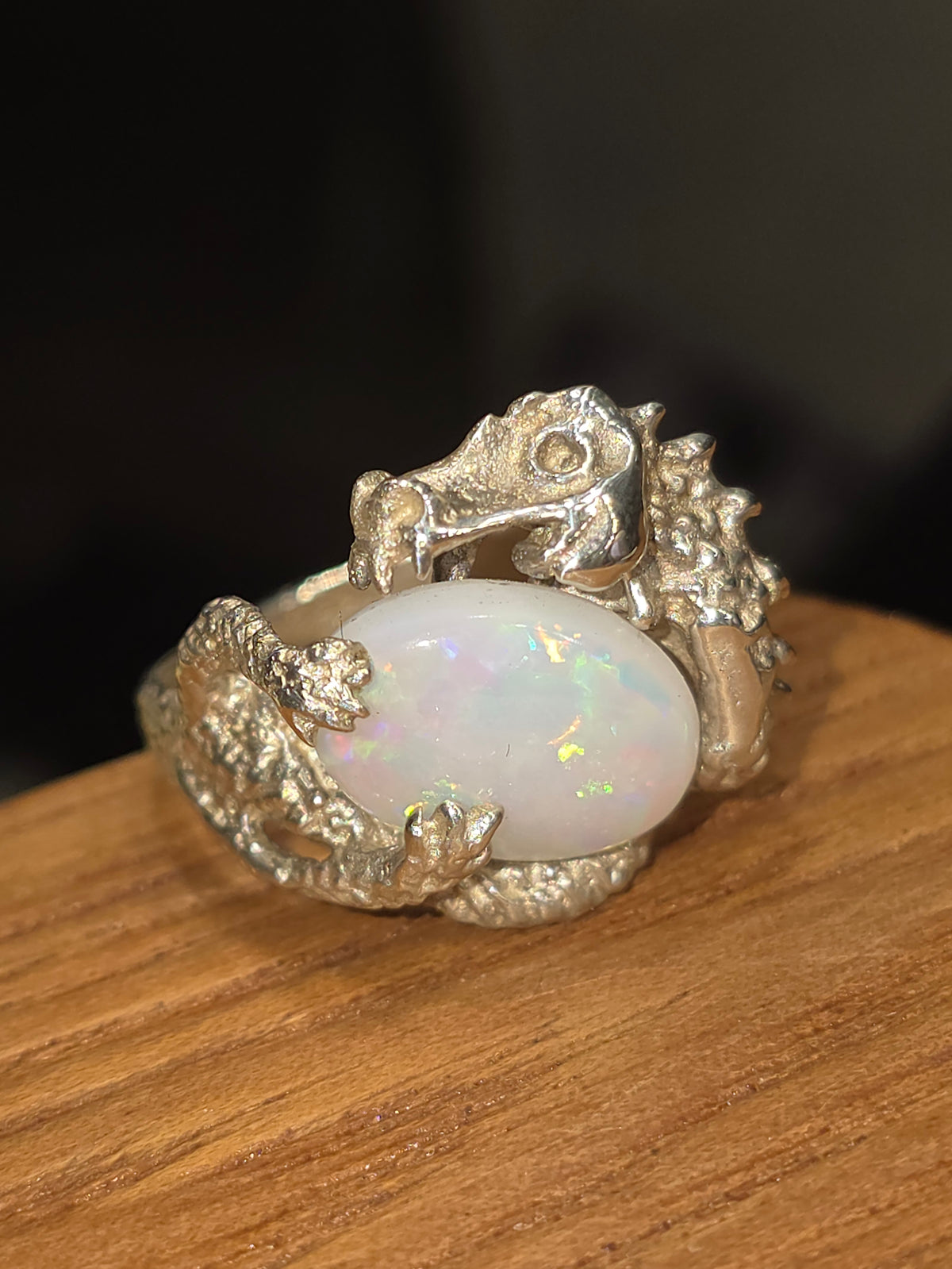 Precious Spencer Opal Dragon Ring