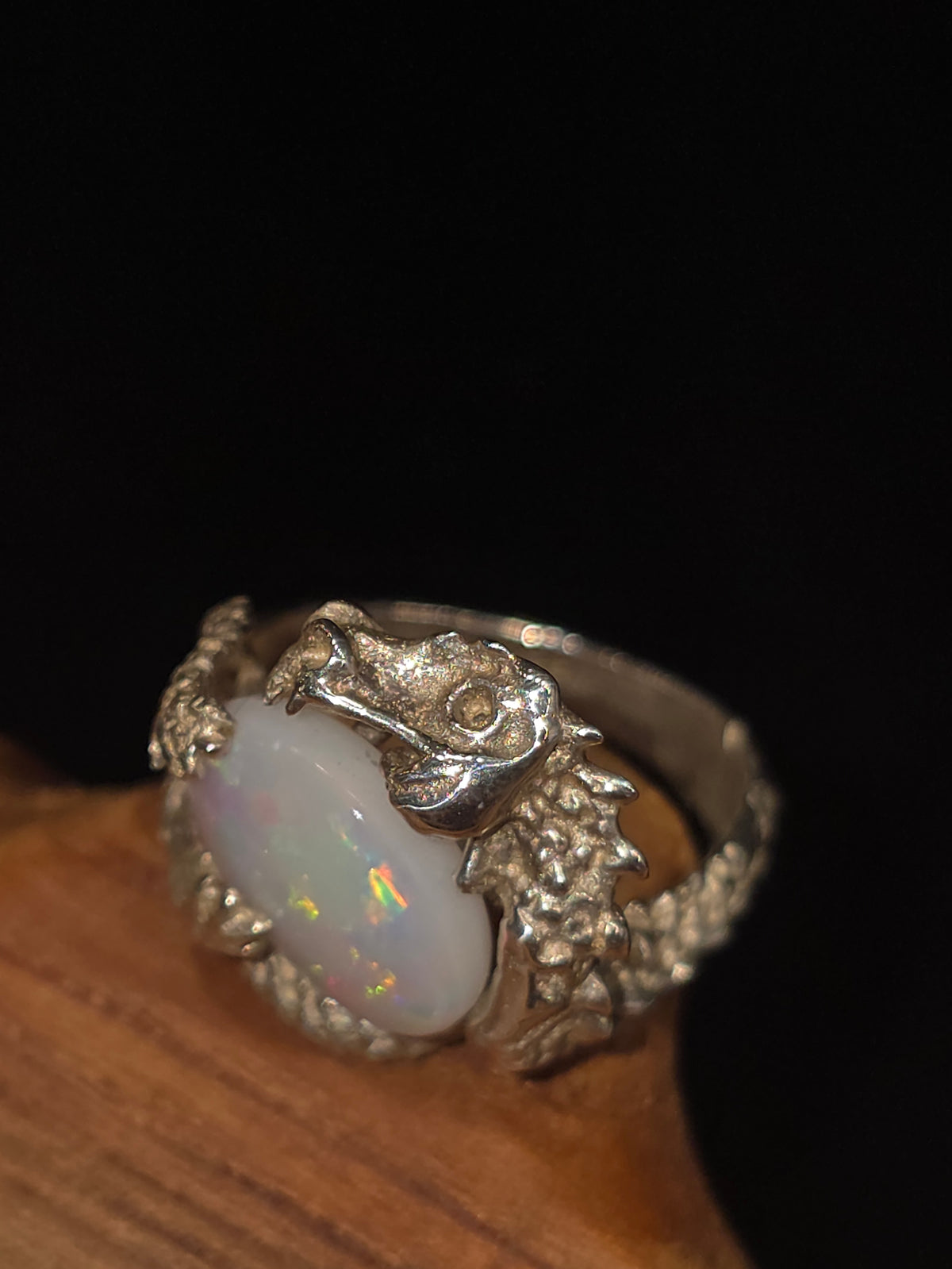 Precious Spencer Opal Dragon Ring