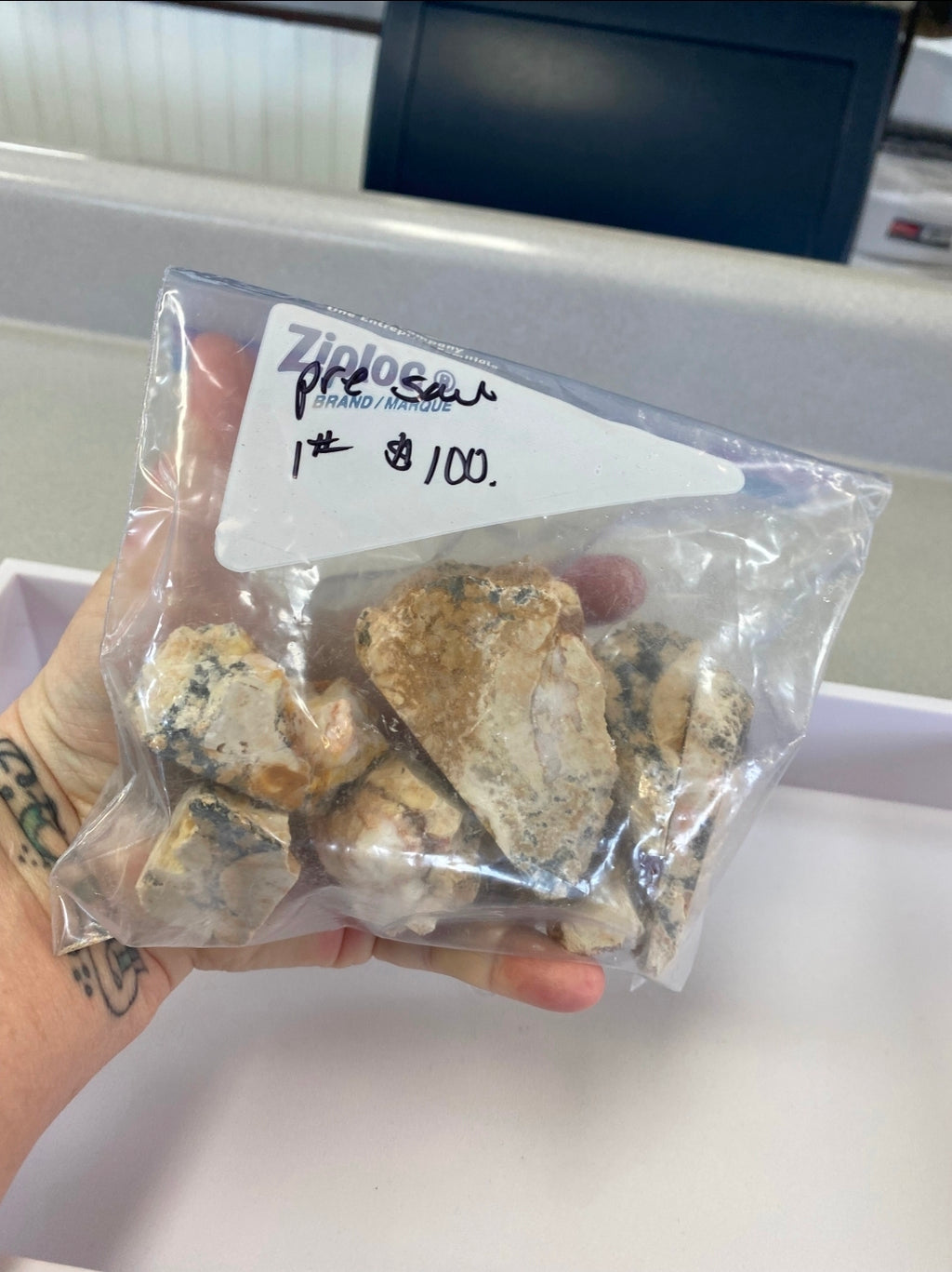 1lb. Rough Opal Sorted Bags